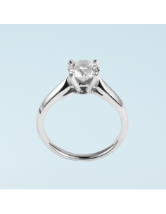 Round Solitaire Engagement Ring