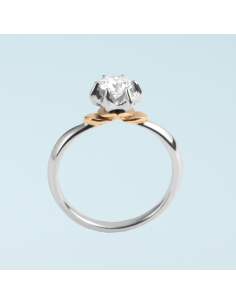 Blooming Rose Diamond Ring